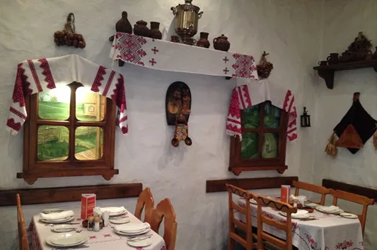 Xutor restoranı məkanının şəkli